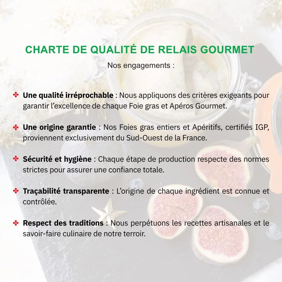 Foie Gras de Pato Entero al Armagnac 80 g – Relais Gourmet | Artesanal Francés del Suroeste | Sin Conservantes, Aditivos ni Colorantes | Ideal para Navidad, Regalos y Celebraciones