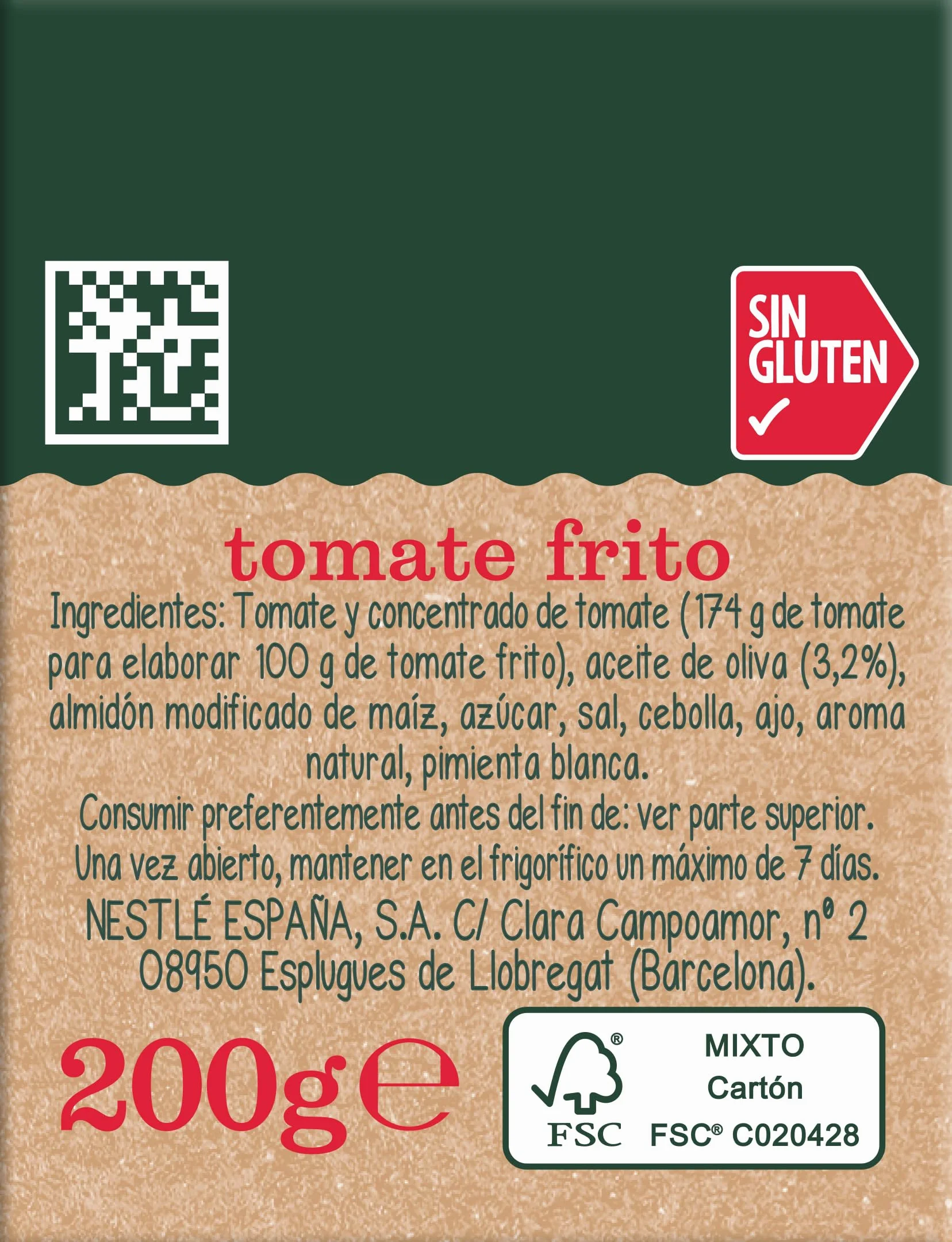 Solis Salsa de tomate COMBI OLIVA 8 x (3 x 200 g)