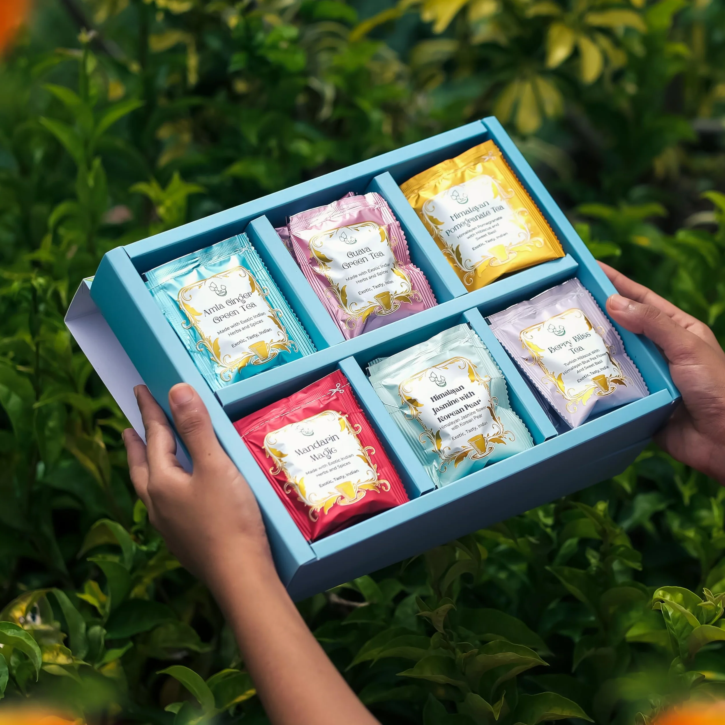 The Vedas Juego de regalo de té Garden of Fruits