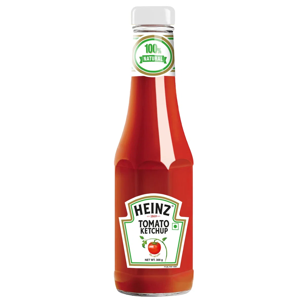 Heinz Tomato Ketchup, botellas de vidrio de 300 ml -