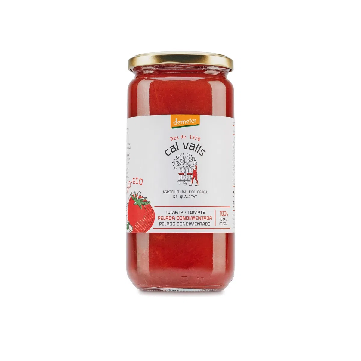 TOMATE TRITURADO DEM 670g ( Pack de 6 botes )