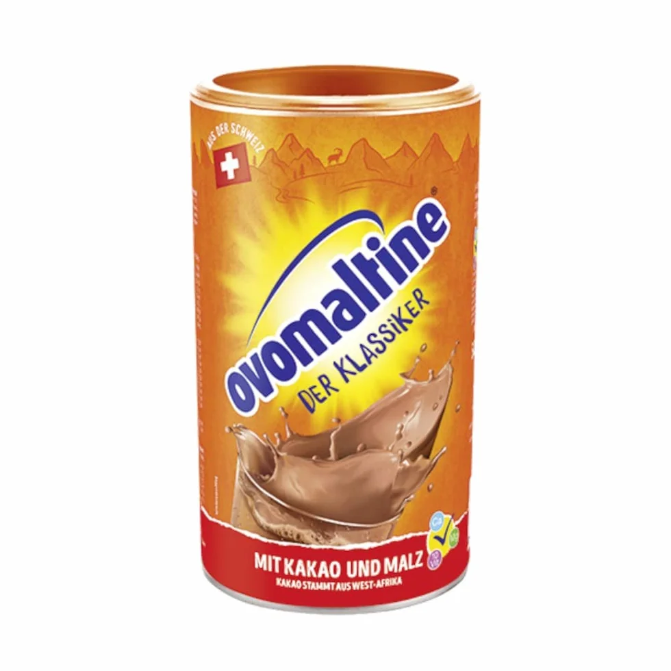 Ovolmatine, Polvo de Bebida Soluble, Cacao, Envase Rellenable, 500 g