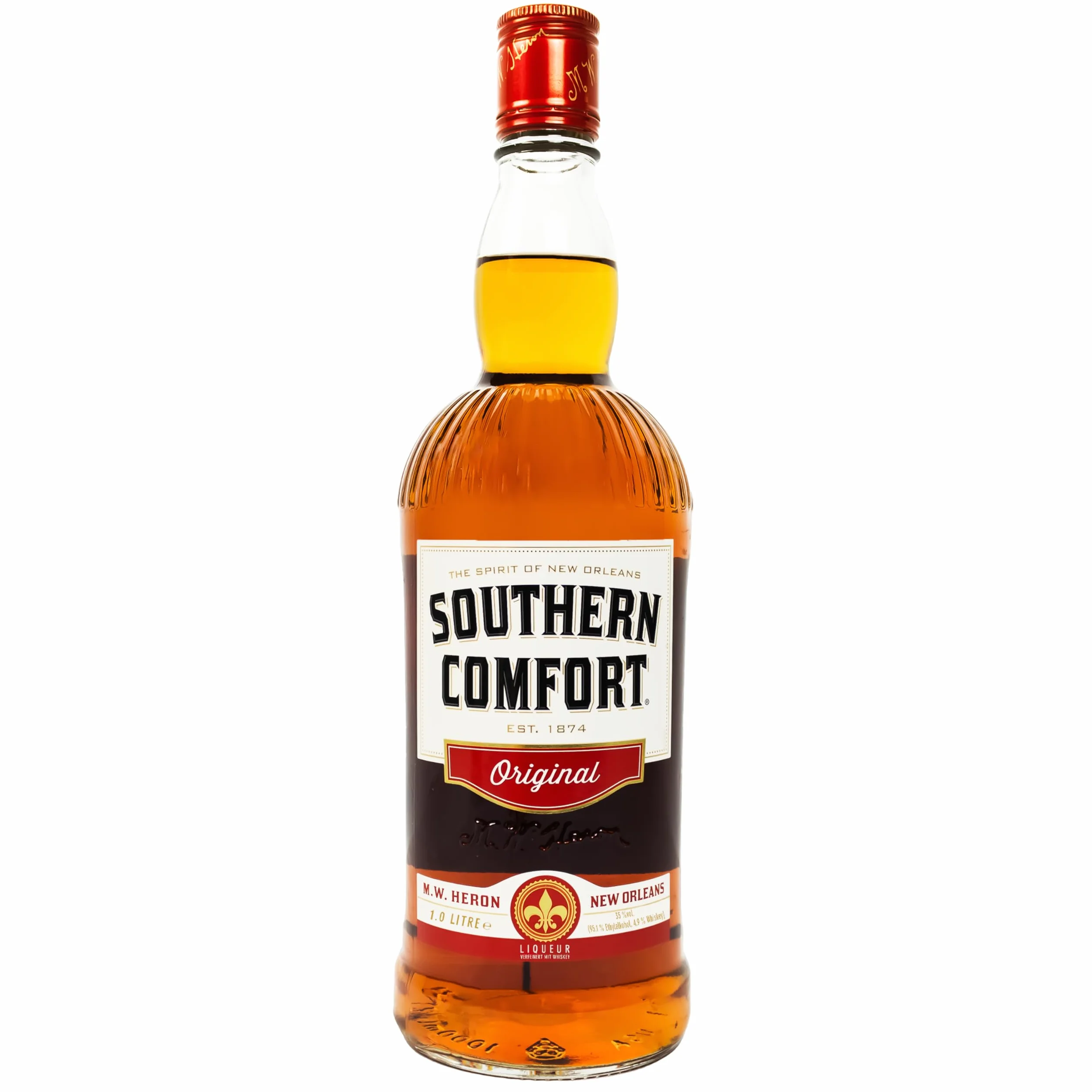 Southern Comfort Original - Licor De Whisky De New Orleans - 1L