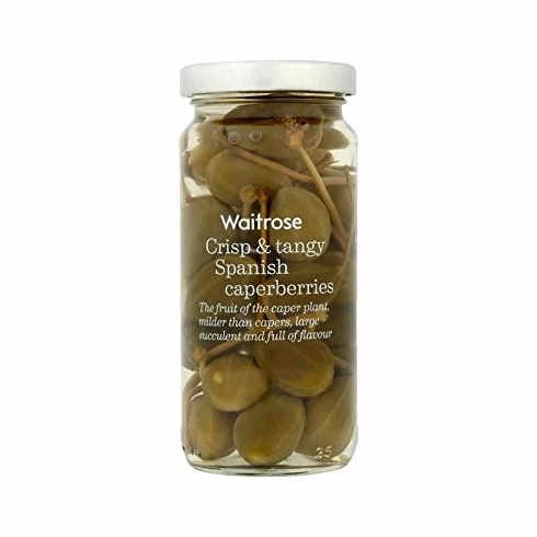 Alcaparrones Españoles Waitrose 235g Paquete de 2
