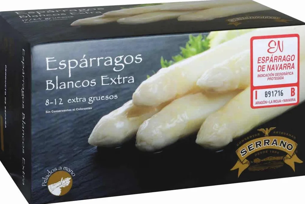 Espárragos blancos, Udes.: 8-12, Calibre Extra Grueso, Calidad Extra