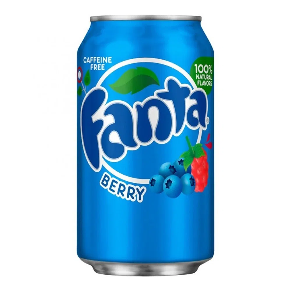 Fanta Berry - Refrescos de 355 ml, paquete de 24