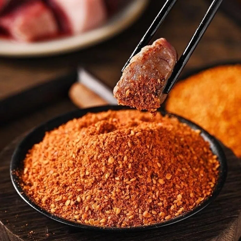 Sal y pimienta picante 46g * 2 condimentos domésticos embotellados condimento chino picante de sal y pimienta