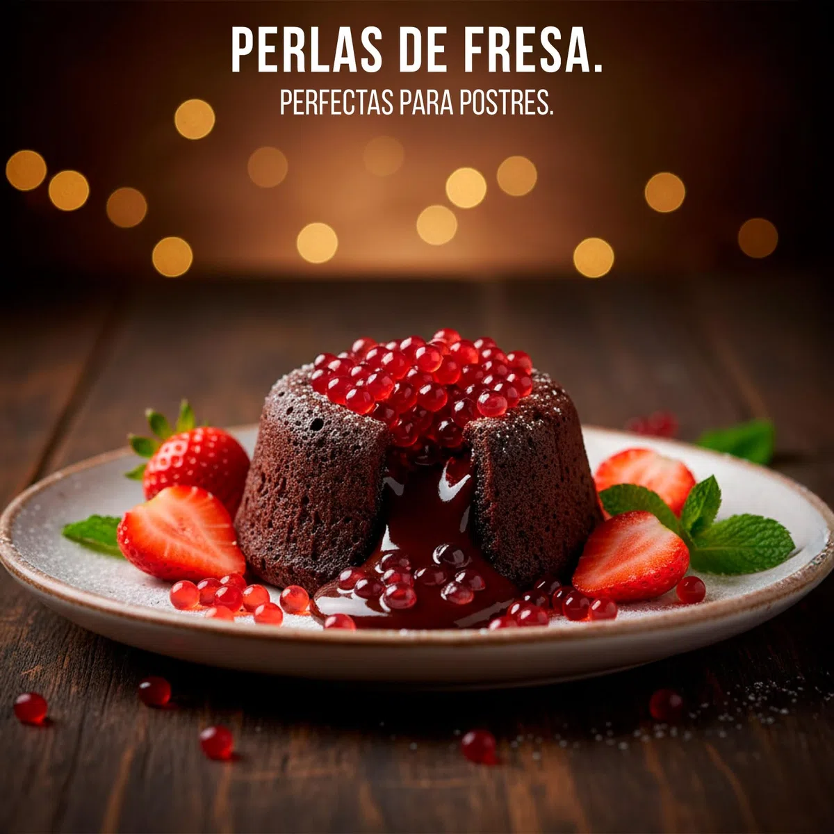 Esferificaciones de sabores. Esferas de Fresa. Perlas elaboradas con Fresas origen Nacional. Botes x 80grs. Perlas Fresa para combinar en sus creaciones culinarias. Productos Gourmet. (1 Bote)
