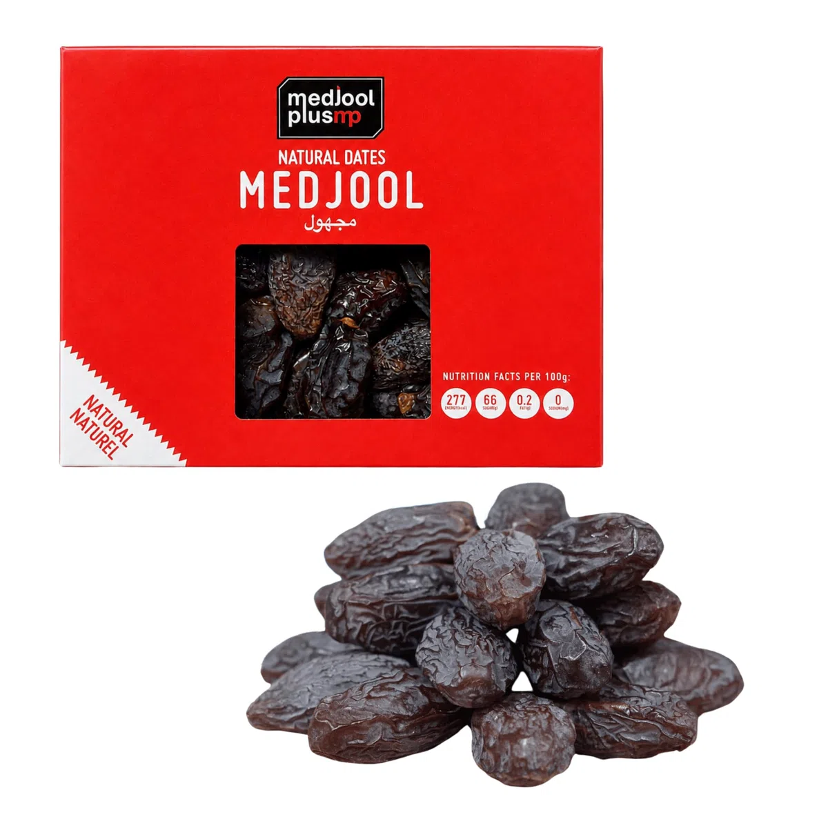 Dátiles 1 kg Medjool Premium 100% Naturales Sin Aditivos Sin Azúcar Añadido – Tamaño Extra Grande, Súper Carnosos y Dulces – Calidad Seleccionada (Dátiles Medjool 1 kg)