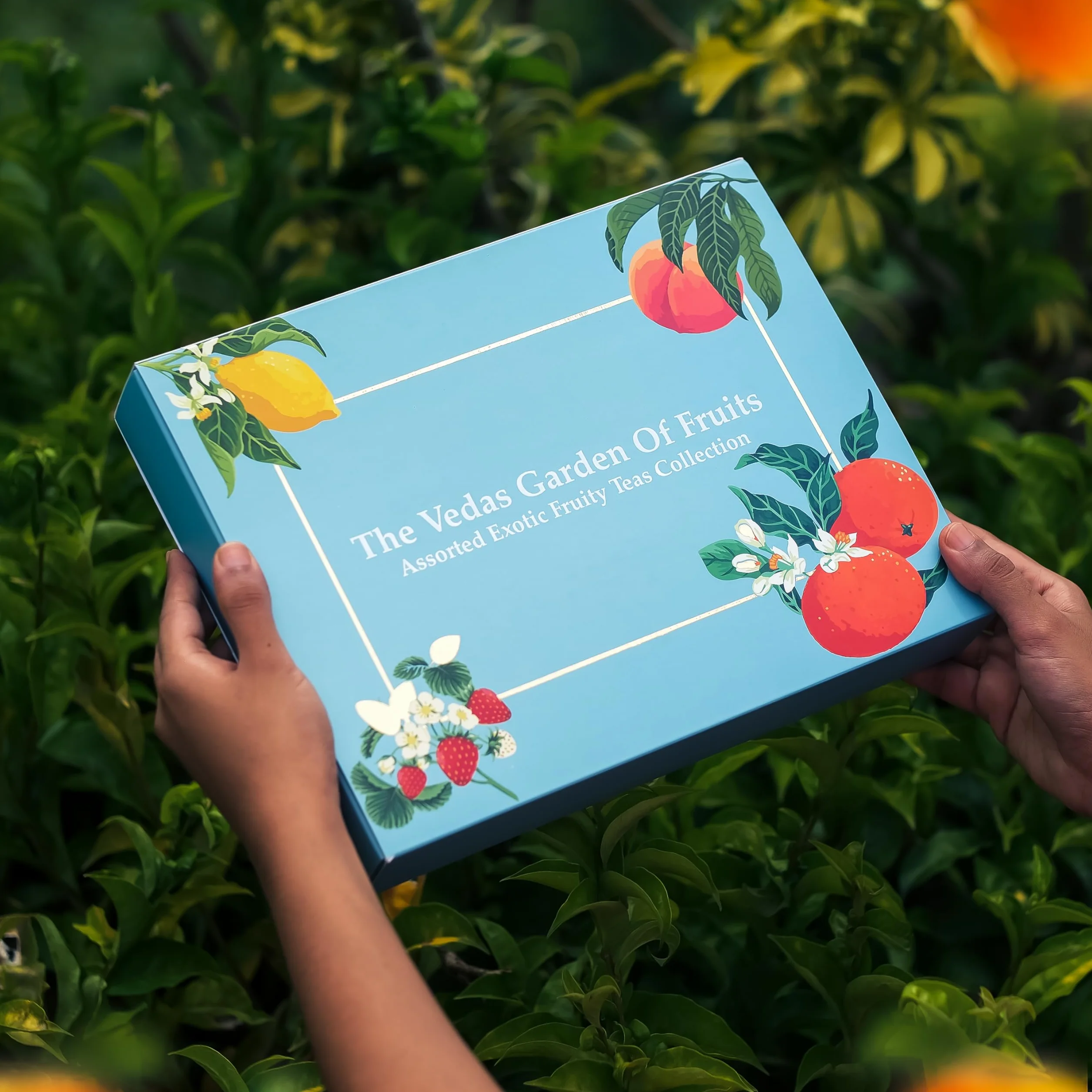The Vedas Juego de regalo de té Garden of Fruits