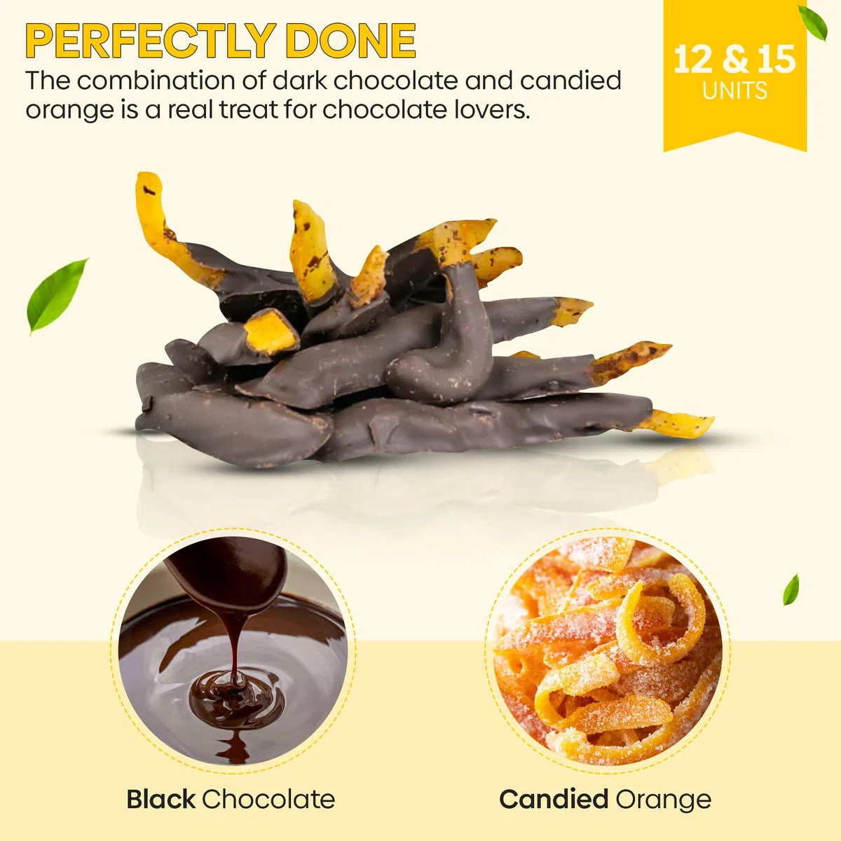 Caja Chamball Orange. Chocolate artesanal, esta combinación de chocolate negro con naranja confitada, es un verdadero placer para el paladar de los más exigentes.