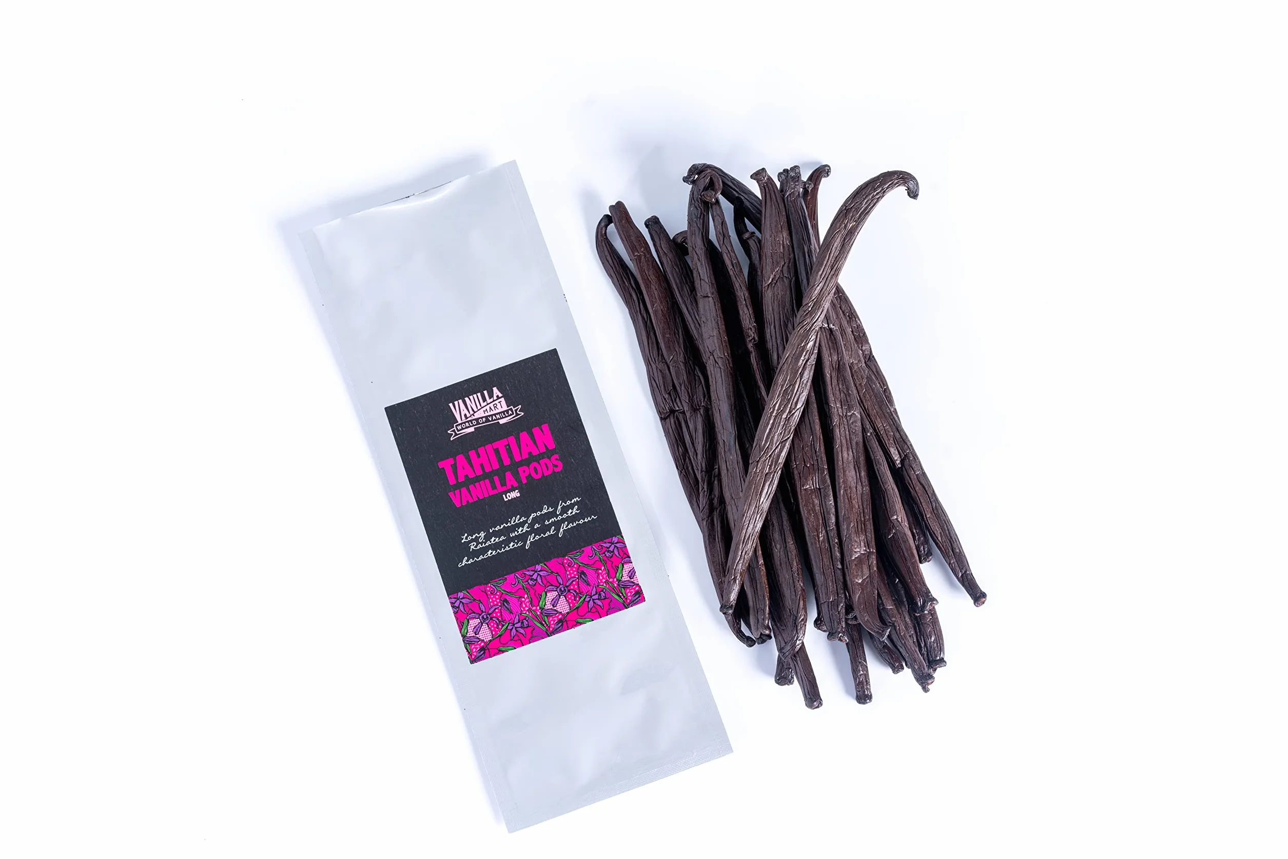 Vanilla Mart Tahitian vainilla vainilla (largo) (2 vainas)