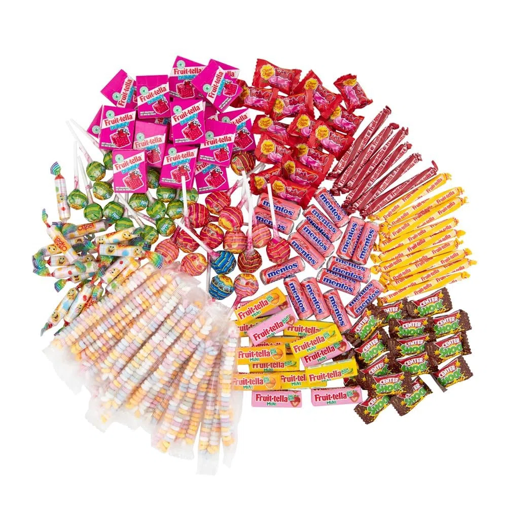 Chupa Chups Candy Kids Mix Surtido de Caramelos, Pack de 150