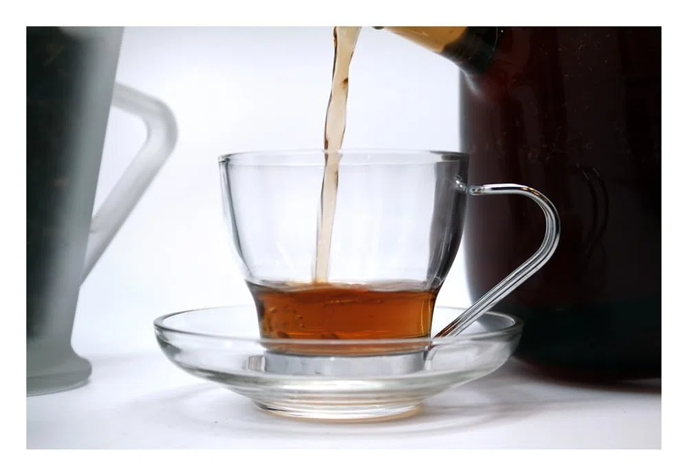 SABOREATE Y CAFE THE FLAVOUR SHOP Té Rojo Pu Erh Yunnan China con Vainilla - Té en Hebra Hoja Entera a Granel Adelgazante 500 gr