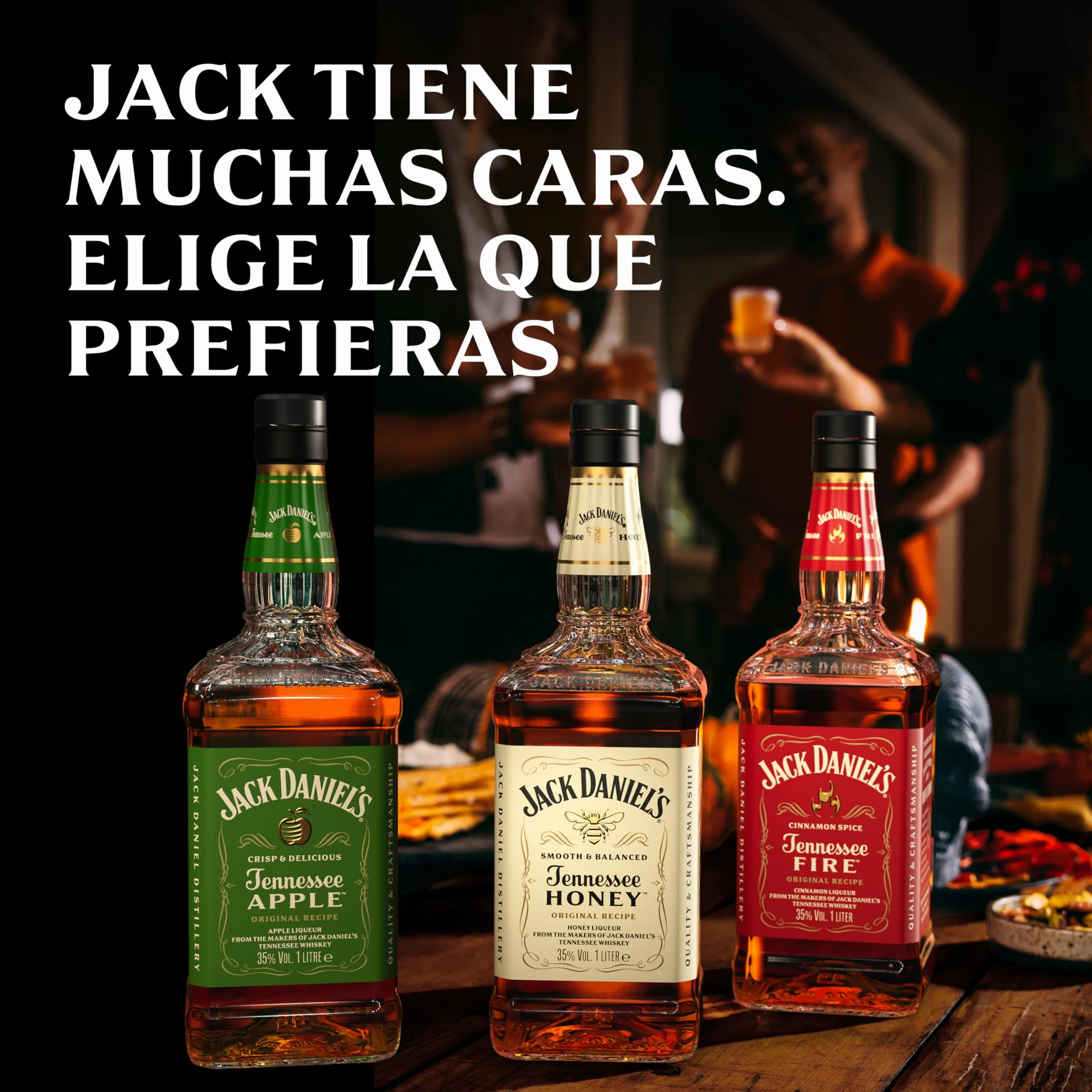 Jack Daniel's Tennessee Honey Whiskey, 35% Vol, 700ml