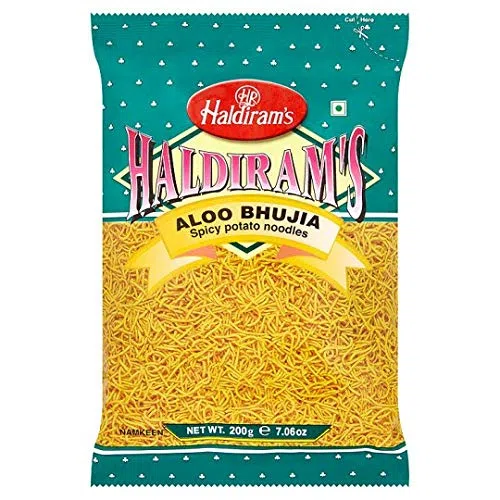 Haldiram Aperitivos indios, toda la variedad Namkeen / Aloo Bhujia / Bhel Puri / mezcla de Bombay 2