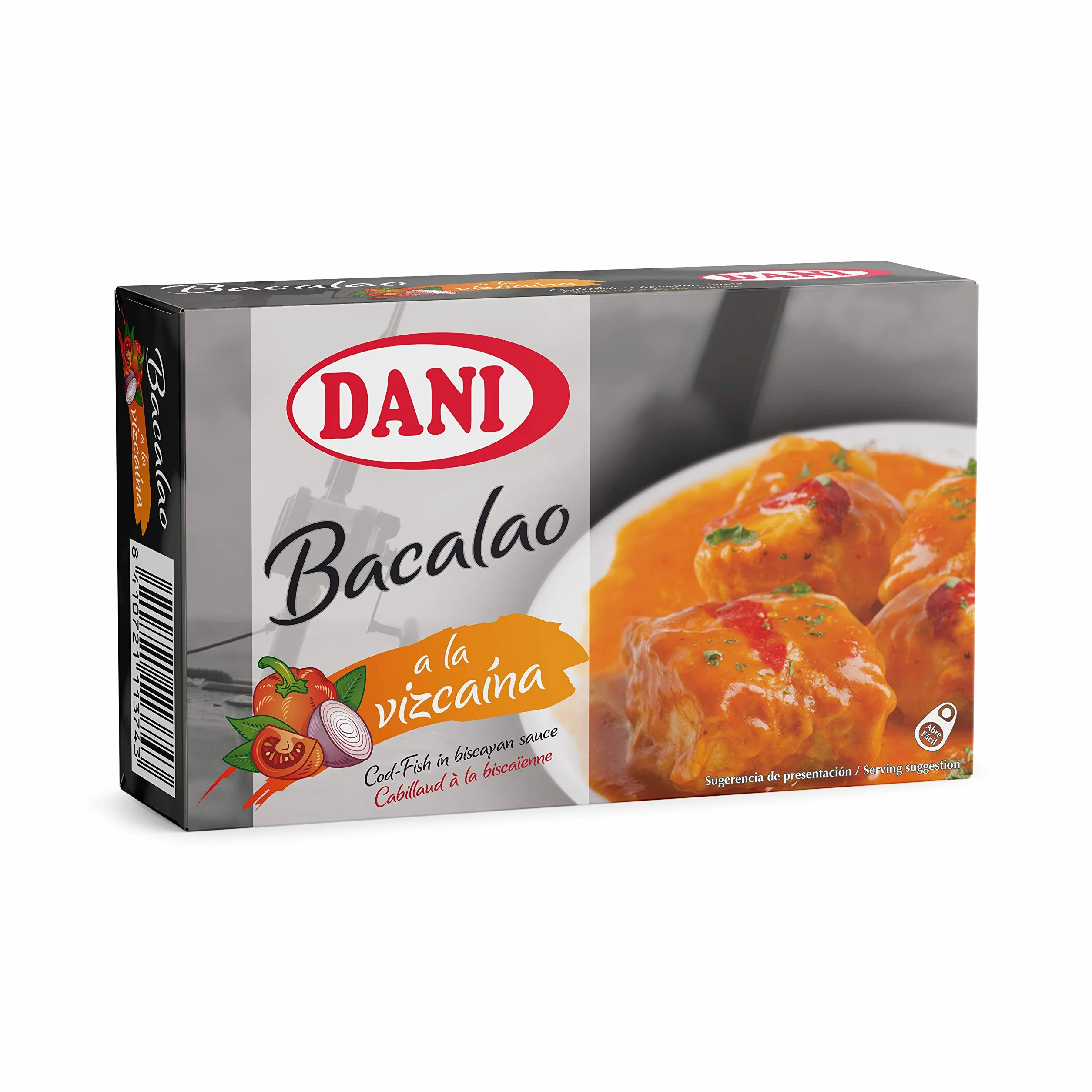Dani - Bacalao a la vizcaína - Pack 6 x 106 gr.