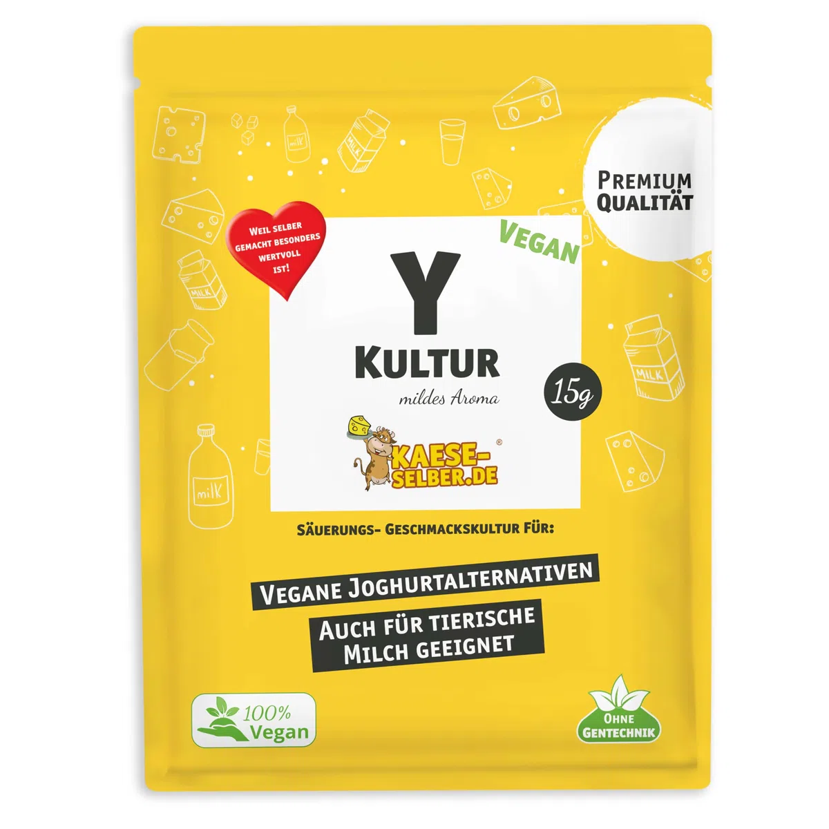 Y Cultivo de yogur vegano - aroma suave