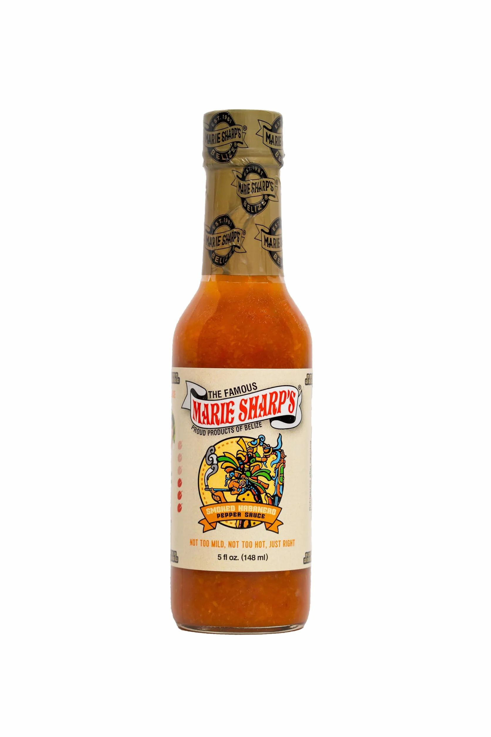 Poco Belice Marie-sostenidos habanero fuente de humo (medio caliente) 148ml