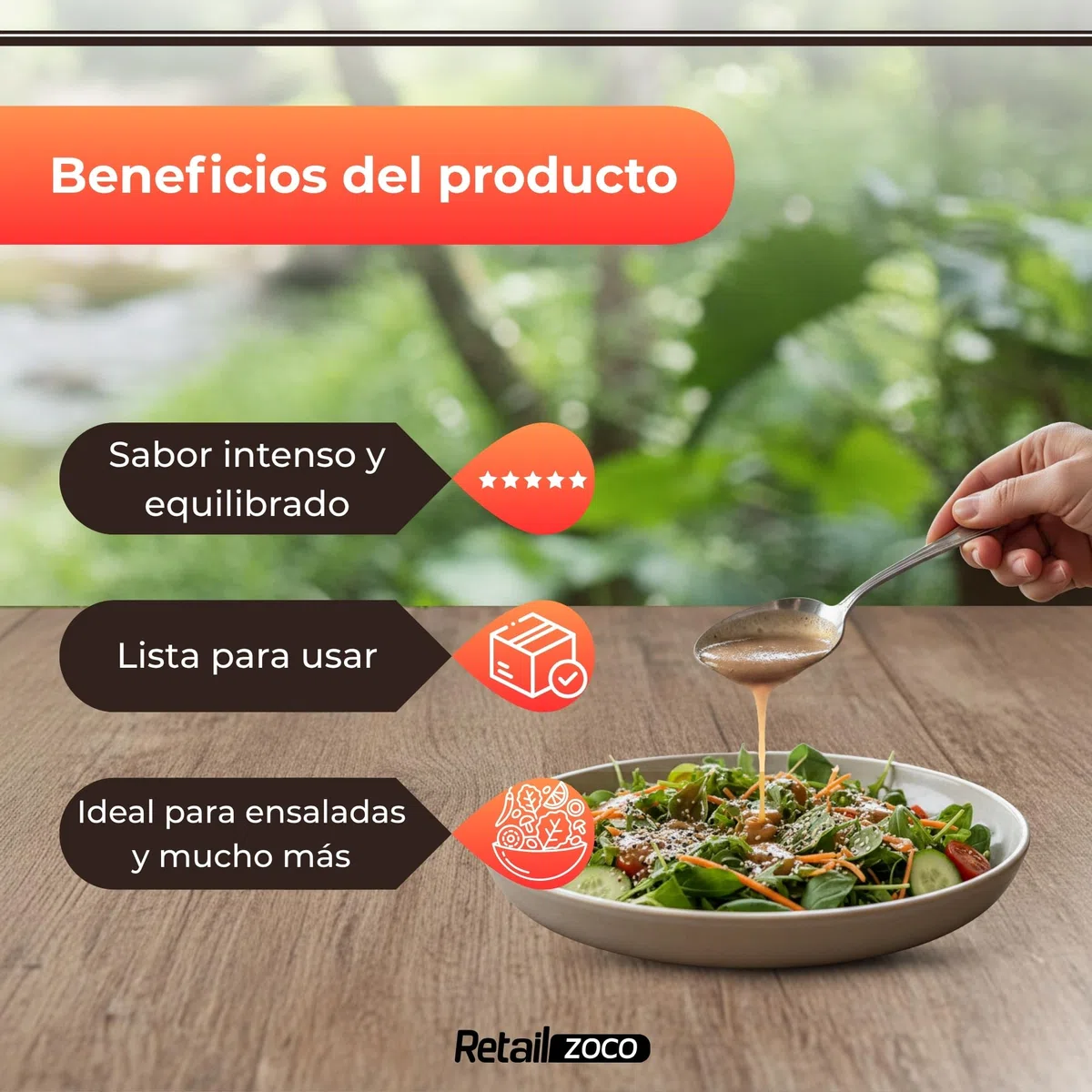 Salsa de Sésamo tostada, Salsa sin gluten, popular en cocina japonesa, Sabor umami, Ideal para usar como añiño en ensaladas, topping para poke, bowls o como salsa para noodles frios, 1 bote de 930 ml