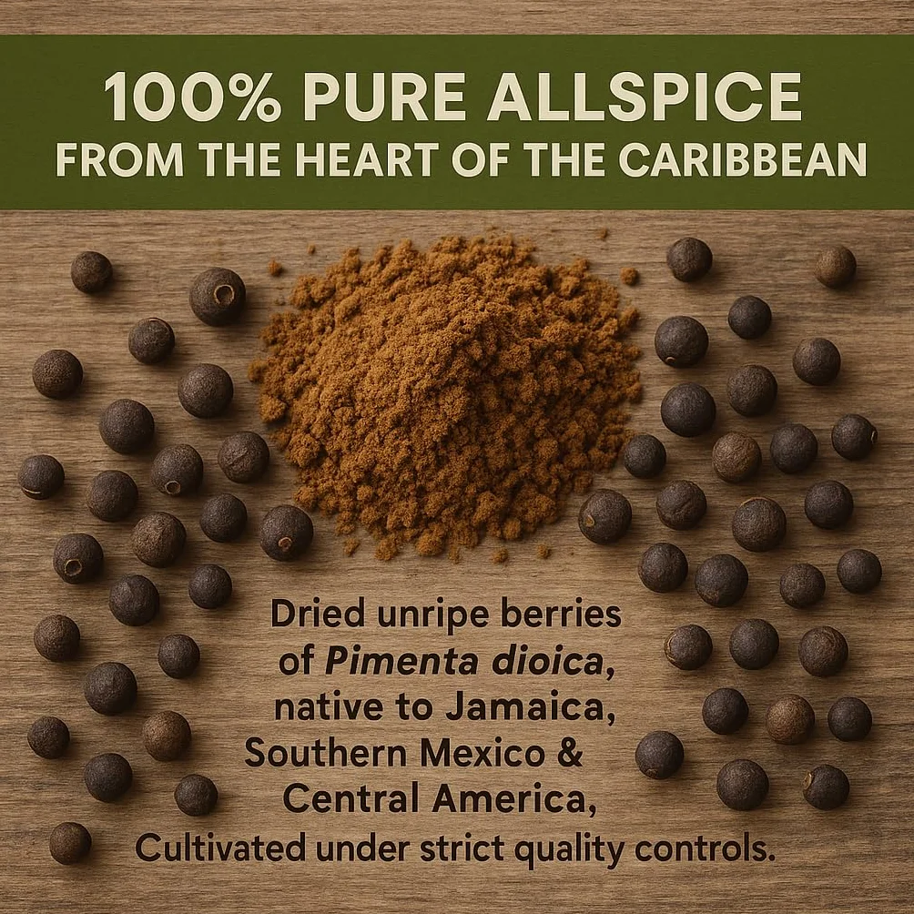 GiDeli Pimienta de Jamaica entera 500 g en el cubo de especias granos semillas de pimienta