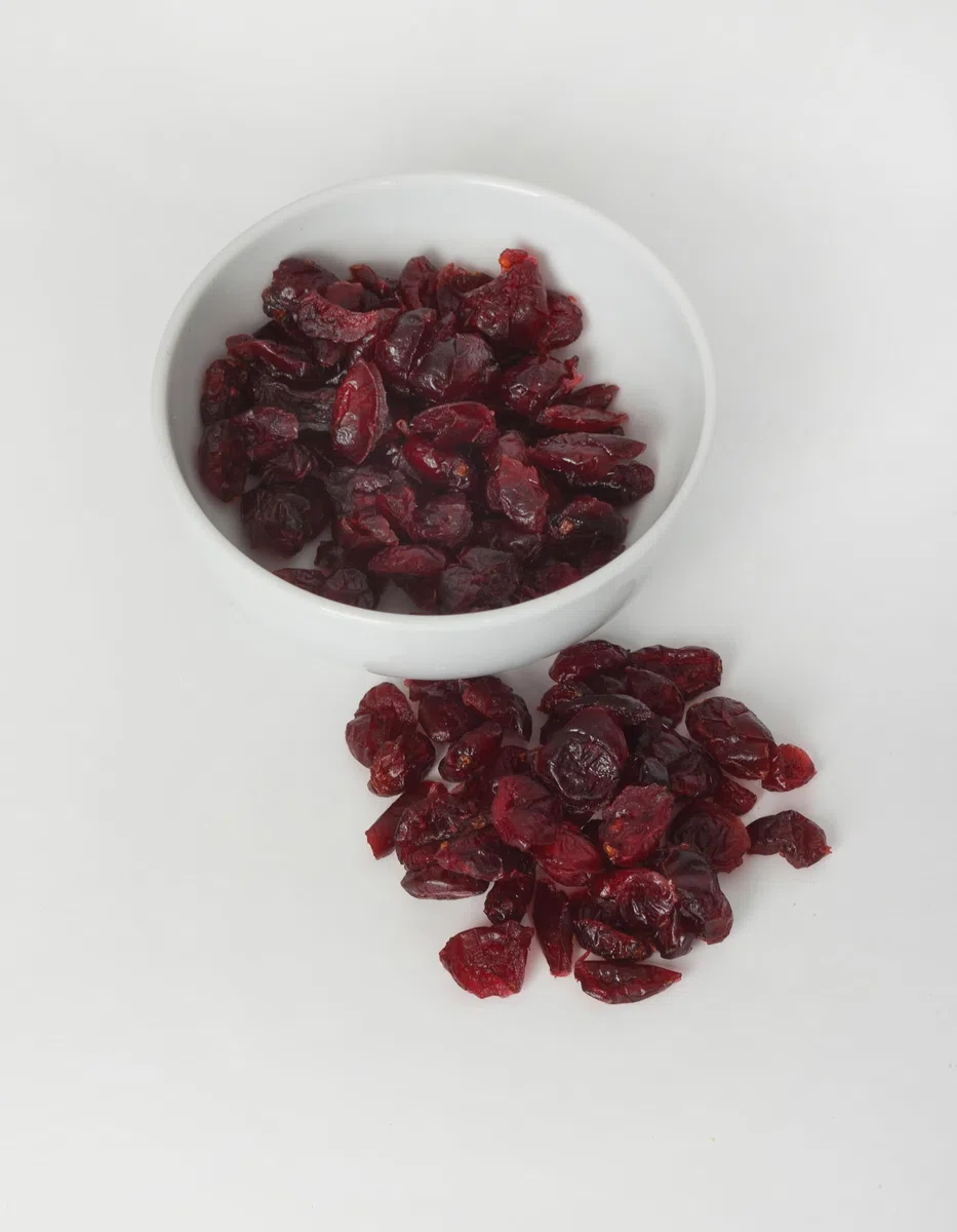Arándanos secos enteros 500g, Calidad 1A, Dulzura natural, Ideales como snack, en cereales, yogur o para repostería