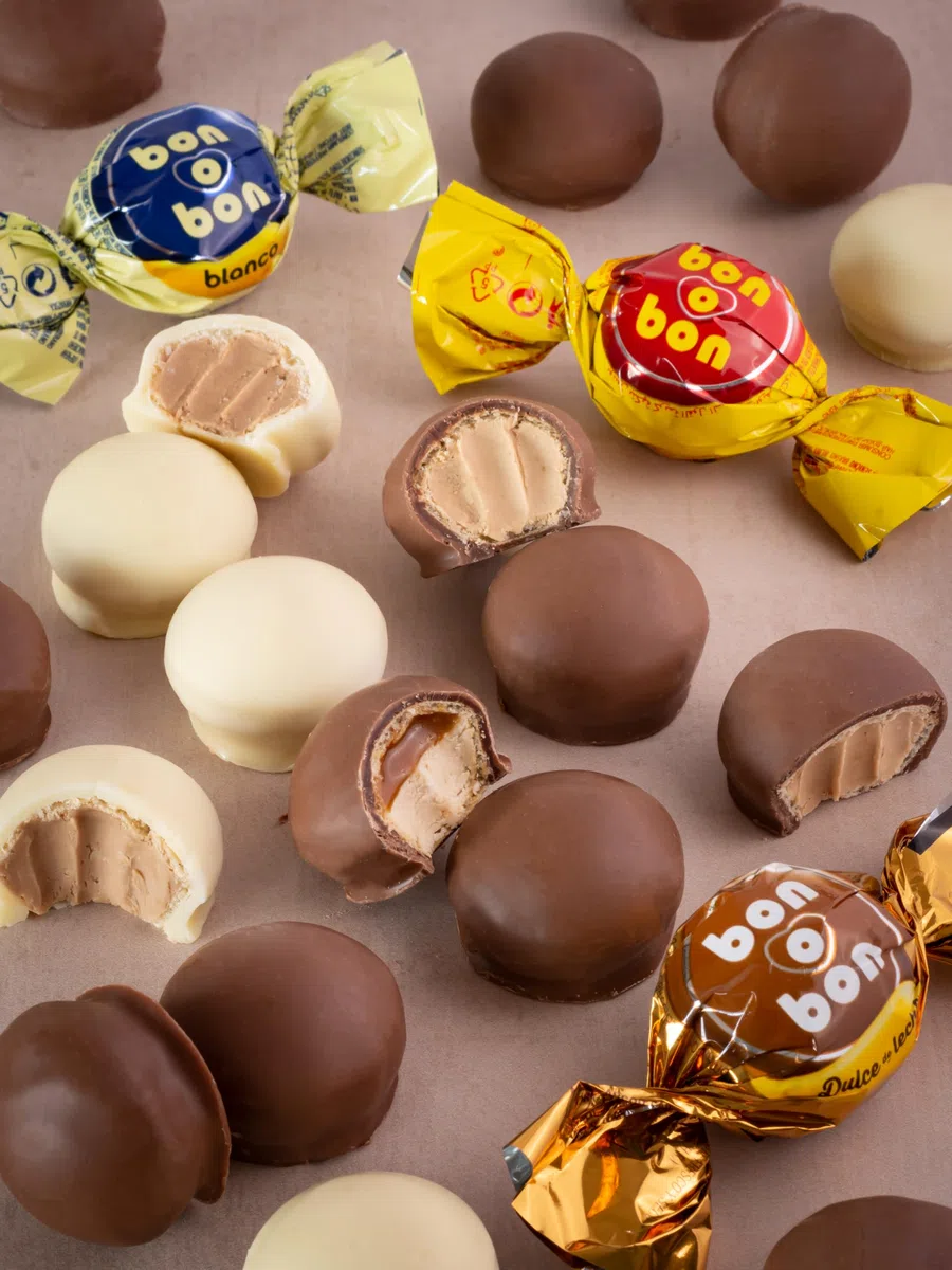 Bon o Bon Bombón sabor chocolate blanco 30u (450g)