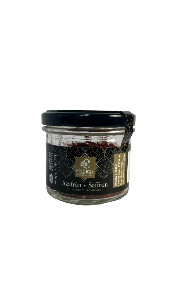 Azafrán en hebra, tarro 5 grs - sin gluten