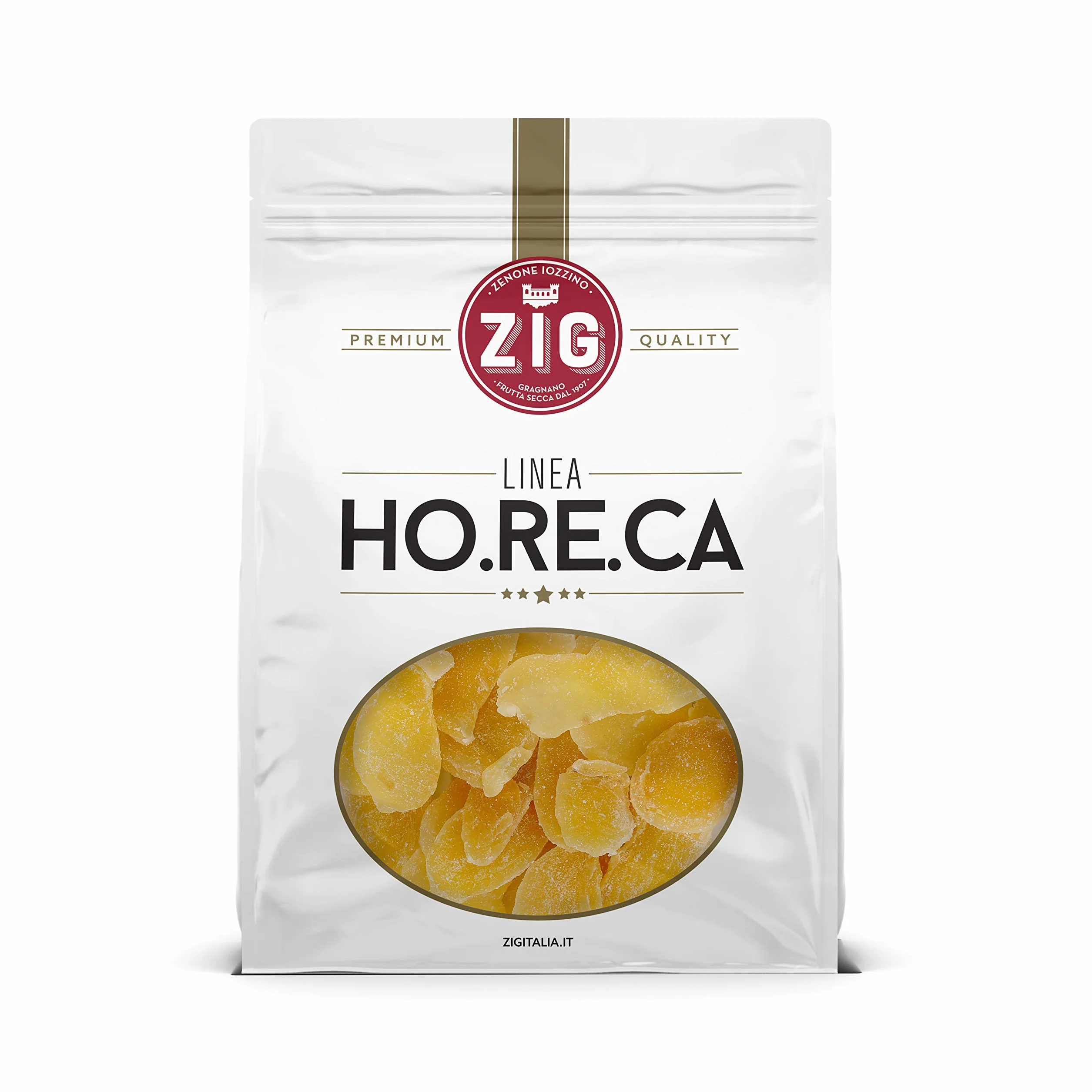 ZIG - HORECA - jengibre deshidratado en rodajas secas 1 Kg