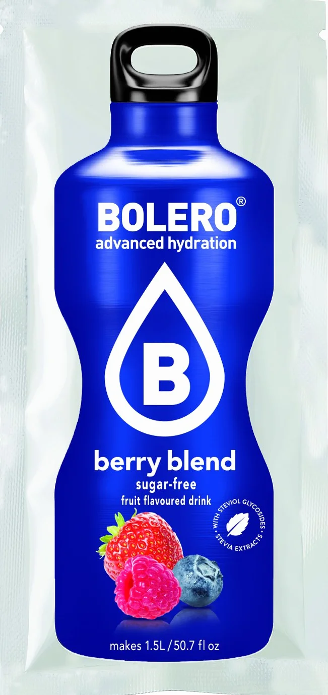 Bolero Bebidas Berry Blend (4 paquetes de 12 unidades), 432 g
