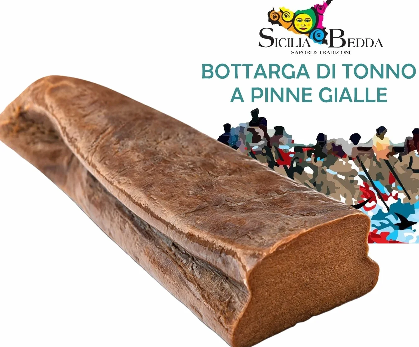 Bottarga de atún envasado al vacío - 150 Gr
