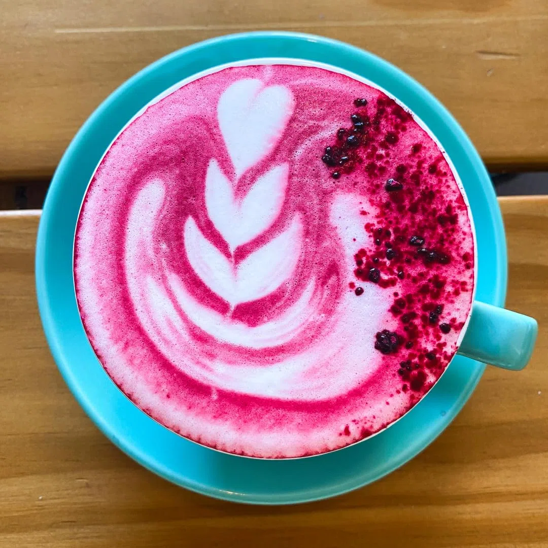 División Cafe Blend de Remolacha con Jengibre y Pimienta Negra, Mezcla Natural en Polvo para Lattes y otras recetas, Rico en Antioxidantes, 200g