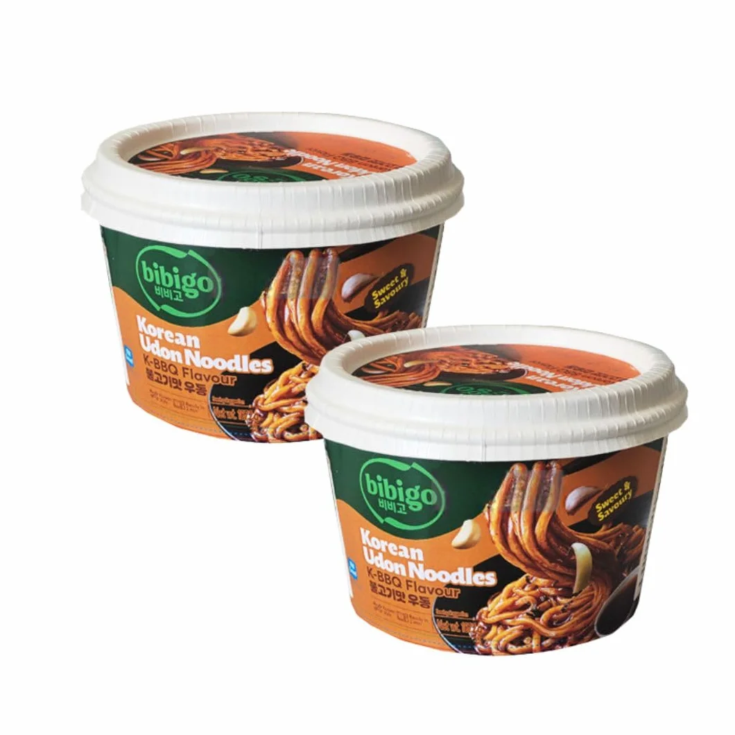 Korean Market | Udon Coreano Cup BBQ Sabor Bulgogi | 187,2g | Pack de 2