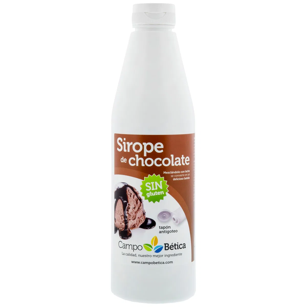 Sirope de Chocolate 1,2 kg. SIN GLUTEN - SIN LECHE - SIN ACEITE DE PALMA. Repostería creativa, pastelería, postres,...