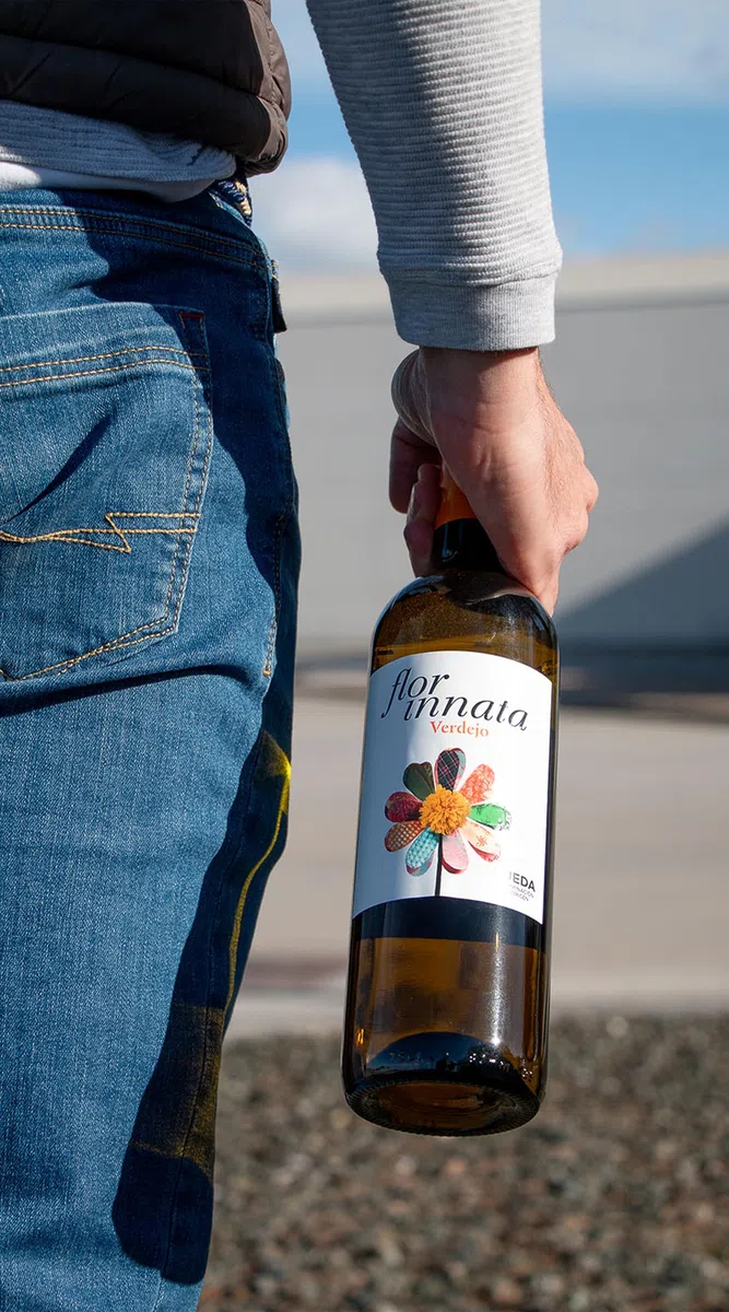 Valdecuevas Nueva Añada Flor Innata Caja de 3, Vino Blanco Verdejo Rueda, 750 ml, Coupage Verdejo y Sauvignon Blanc