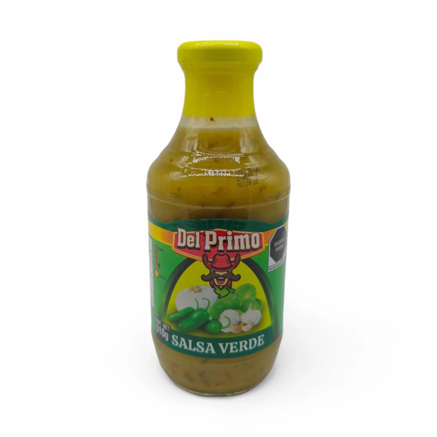 Del Primo México Salsa Verde, Salsa Roja y Salsa Guacamole 3x 510g