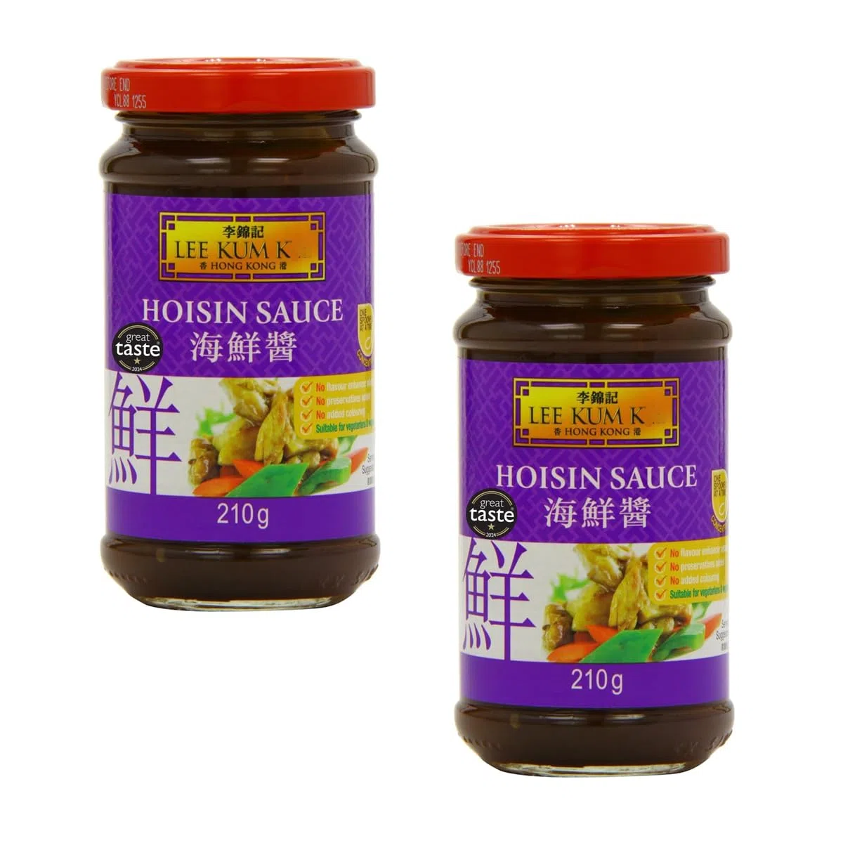 YIJIA | Pack 2 x 210g LKK Salsa Hoisin - Salsa condimento delicioso y versátil