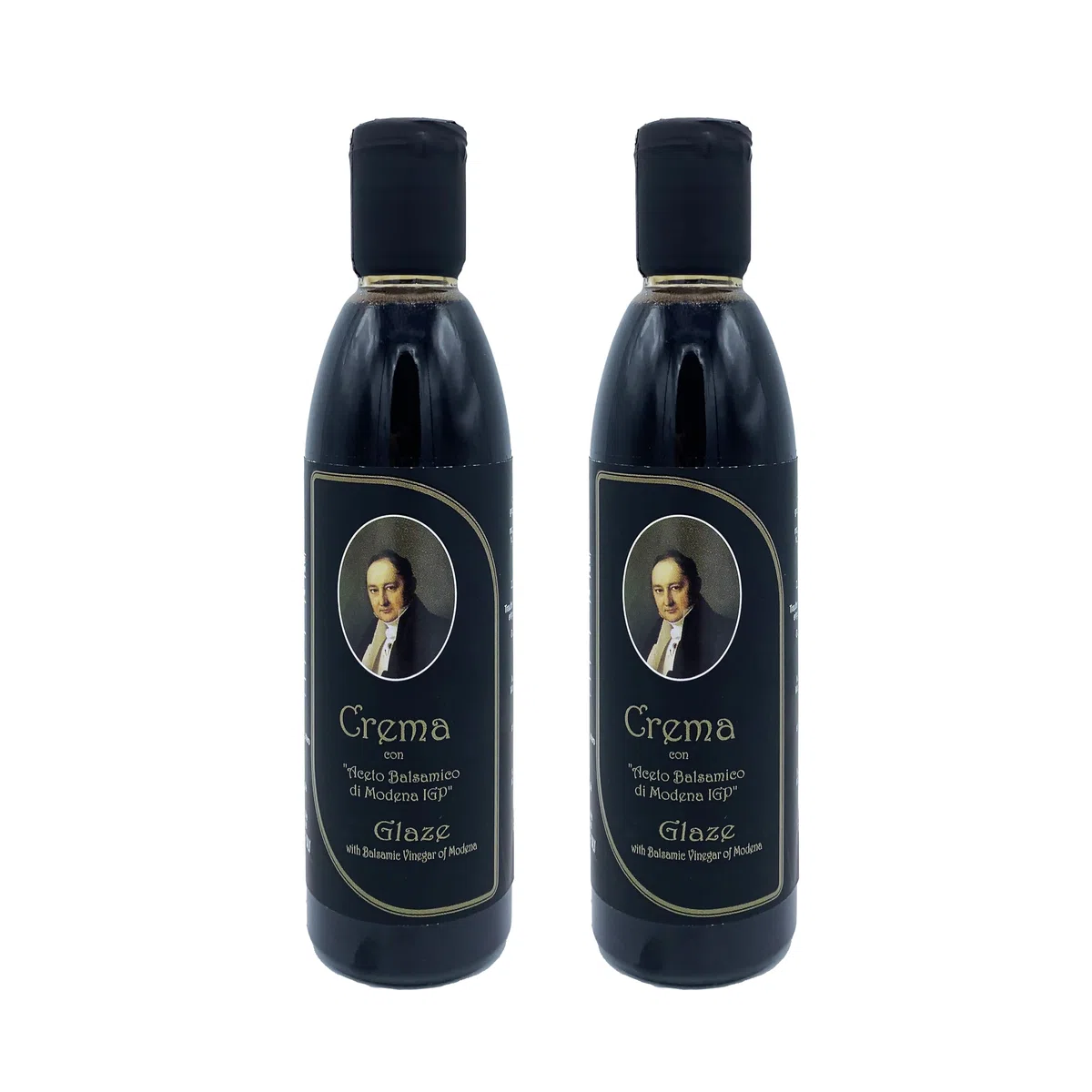 Crema con Vinagre Balsámico de Modena IGP - "Il Conte" - 2 botellas de 250 ml (2)