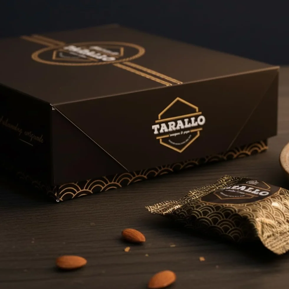Paquete de Taralli Napolitana Sugna e Pepe de 1Kg manteca de cerdo y pimienta Extra Mandorlato con almendra Nápoles Aperitivo Cena Cerveza