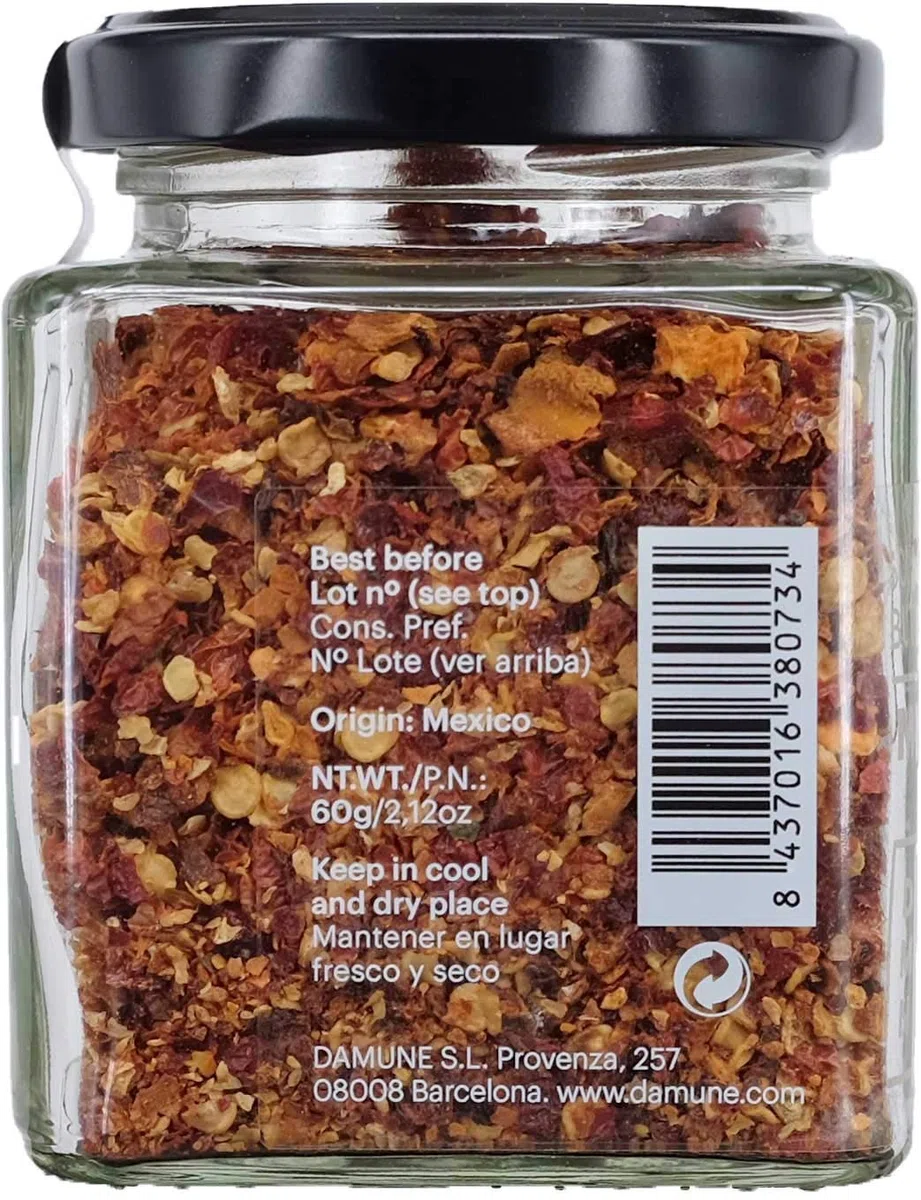 DAMUNE Habanero Scorpion Trinidad Butch T Escamas - 60g