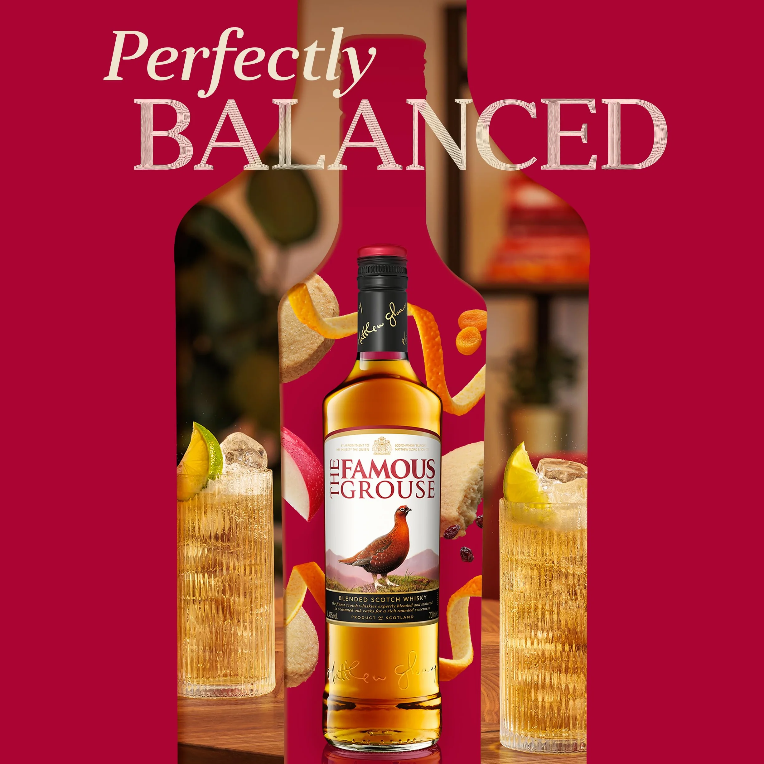 The Famous Grouse Blended Scotch Whisky 40% Vol. 1l