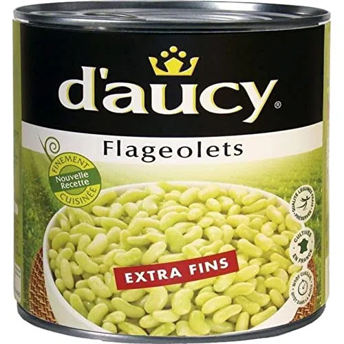 D'aucy Flageolets Extra Fins 265 g (paquete de 10)