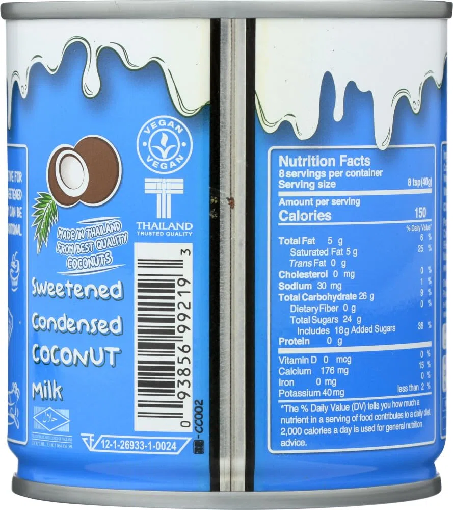 Nature's Charm Sweetned Condensed Coconut Milk, 11.25 Oz. (Pack of 3)