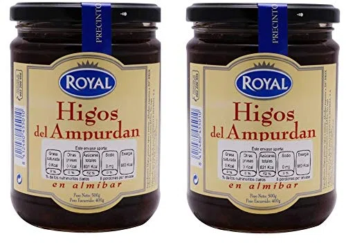 Higos del Ampurdan en almíbar Pack de 2 unidades de 500gr (2x500gr = 1 kilo)