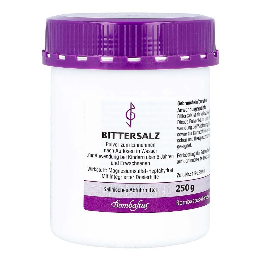 Bombastus Bittersalz, 250 g Polvo