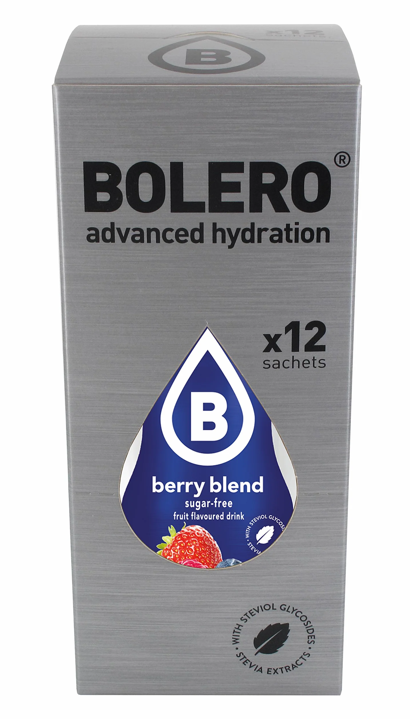 Bolero Bebidas Berry Blend (4 paquetes de 12 unidades), 432 g