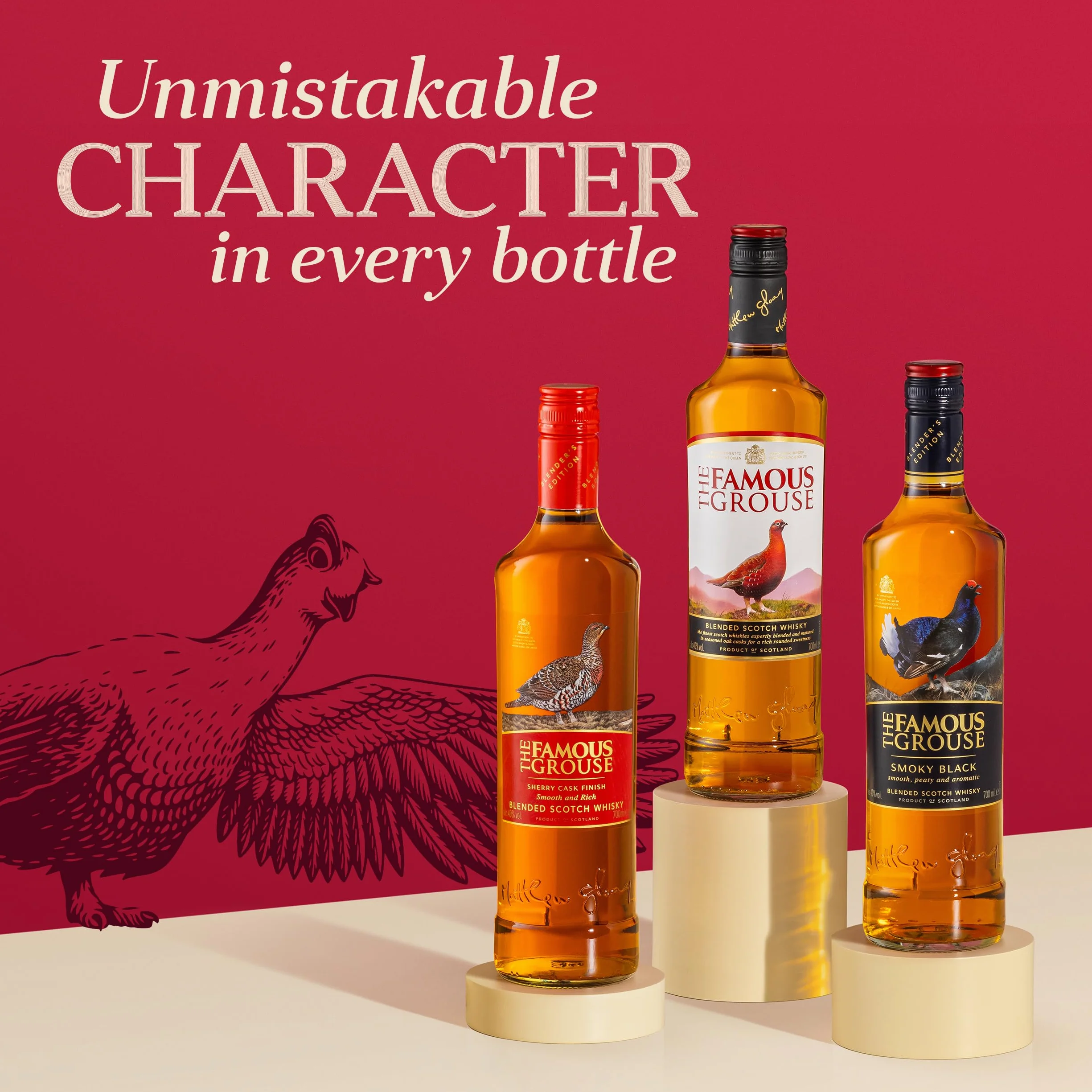 The Famous Grouse Blended Scotch Whisky 40% Vol. 1l