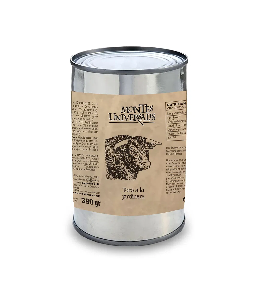 Toro a la jardinera Montes Universales (390g)