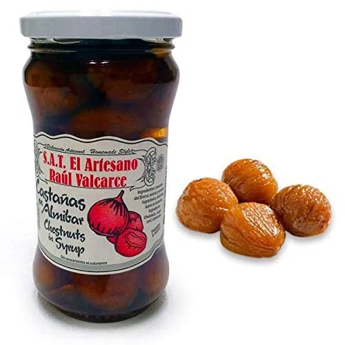 Castañas del Bierzo en Almíbar - trozos 720gr