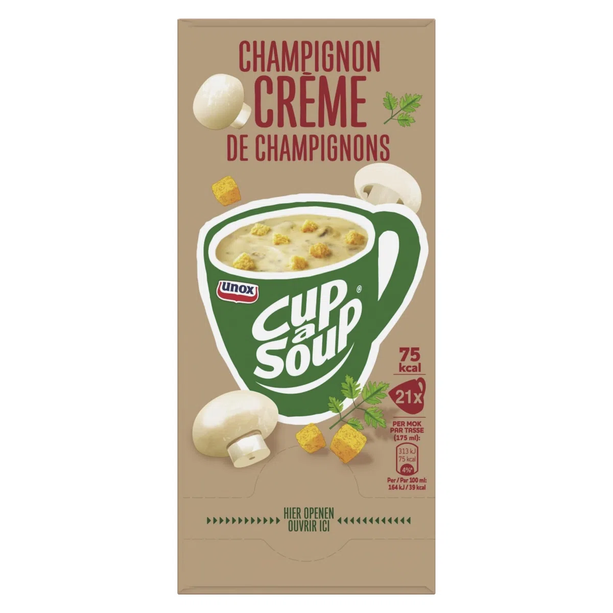 Cup a Soup Champignon 21 zakjes